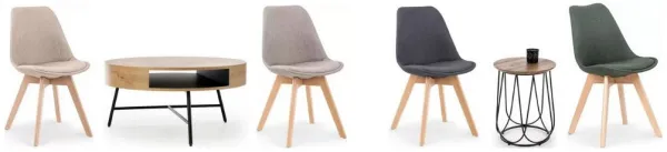 HALMAR Jedálenská stolička K303 šedá