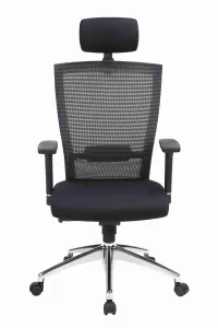 KAPA Ergonomická stolička MARIKA P čierna
