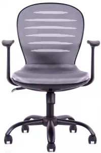SEGO študentská stolička COOL, čierno-sivá