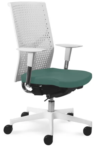 MAYER kancelárská stolička Prime 2301 W, biele prevedenie