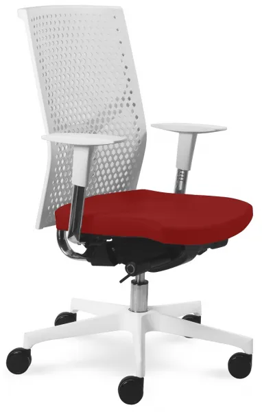 MAYER kancelárská stolička Prime 2301 W, biele prevedenie