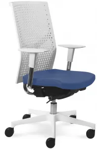 MAYER kancelárská stolička Prime 2301 W, biele prevedenie