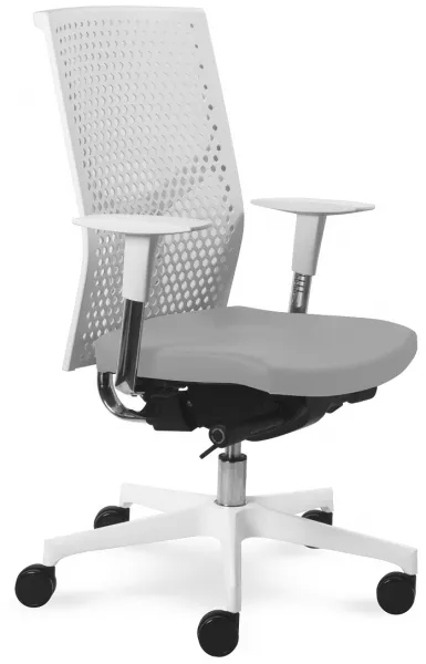 MAYER kancelárská stolička Prime 2301 W, biele prevedenie