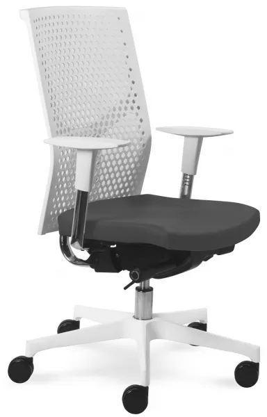 MAYER kancelárská stolička Prime 2301 W, biele prevedenie