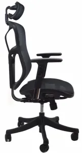 MERCURY Ergonomická kancelárska stolička GEMINI JNS-526, čierna