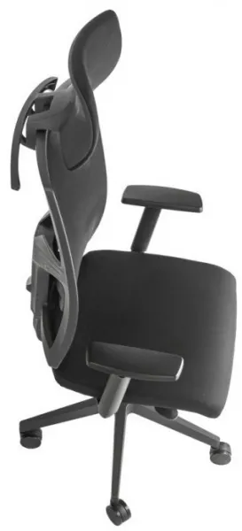 ALBA kancelárska stolička GAME ŠÉF VIP s pevným PDH a podrúčkami, BLACK 27