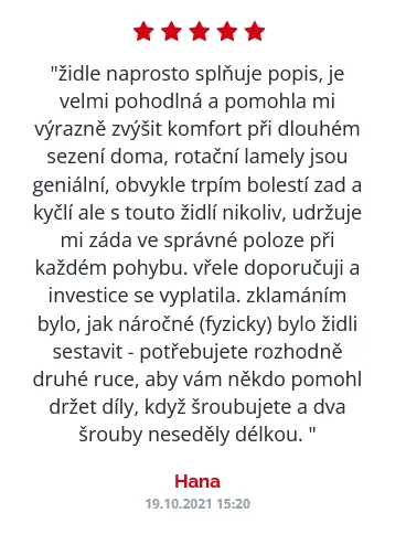 MERCURY Ergonomická kancelárska stolička SPINE čierna, s opierkou hlavy