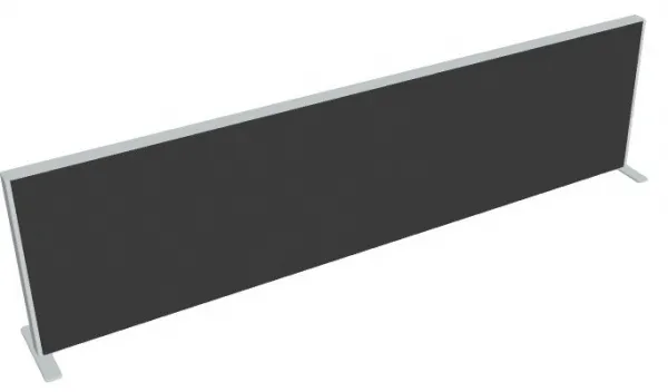 HOBIS Paraván na plochu stolov dĺžka 160 cm TPA S 1600 SK 2 (s 2 koncovými stĺpiky)
