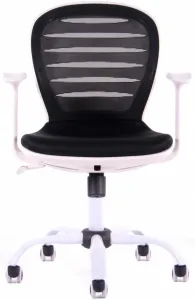 SEGO študentská stolička COOL W, čierno-biela
