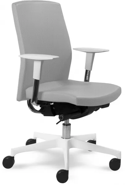 MAYER kancelárská stolička Prime 2303 W, biele prevedenie
