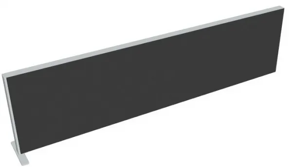 HOBIS Paraván na plochu stolů délka 160 cm TPA S 1600 SK 1 (s 1 koncovým sloupkem)