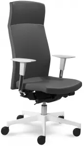 MAYER kancelárská stolička Prime 2304 W, biele prevedenie