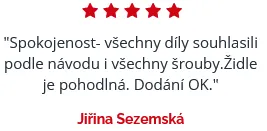 MERCURY Kancelárska stolička Tennessee A čierna