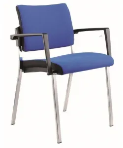 ALBA konferenčná stolička SQUARE VIP, šedý plast