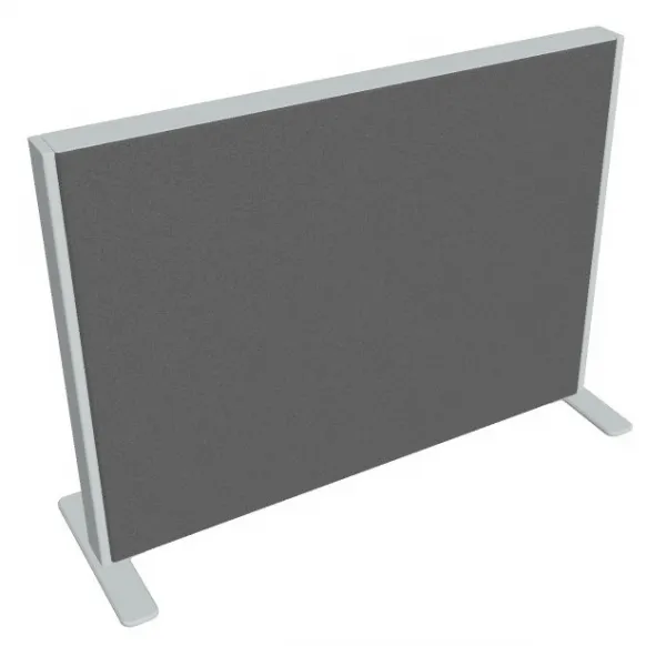 HOBIS Paraván na plochu stolov dĺžka 60 cm TPA S 600 SK 2 (s 2 koncovými stĺpiky)