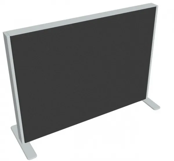 HOBIS Paraván na plochu stolov dĺžka 60 cm TPA S 600 SK 2 (s 2 koncovými stĺpiky)