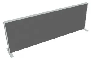 HOBIS Paraván na plochu stolov dĺžka 120 cm TPA S 1200 SK 2 (s 2 koncovými stĺpiky)