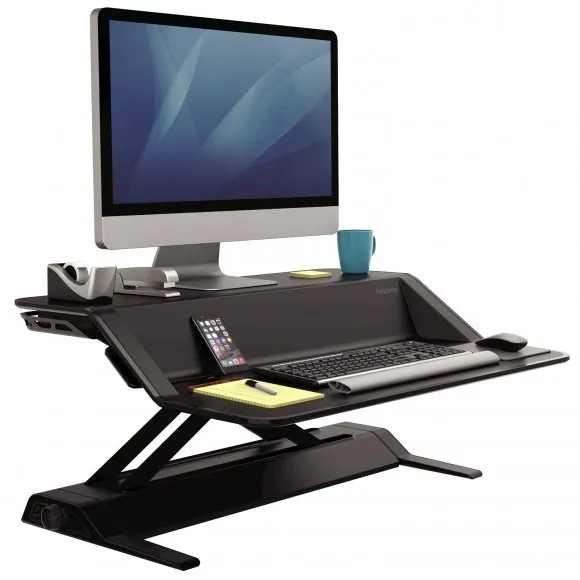 PALA Pracovná stanica Fellowes SIT-STAND LOTUS čierna
