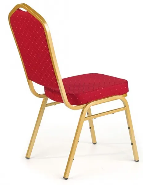 HALMAR Banketová stolička K66 červená