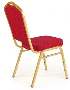 HALMAR Banketová stolička K66 červená