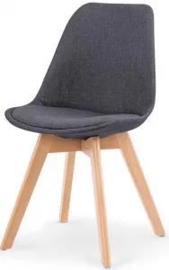 HALMAR Jedálenská stolička K303 tmavo šedá