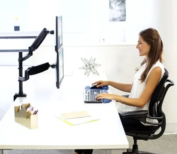 PALA Držiak monitoru Fellowes PLATINUM 2 ramena