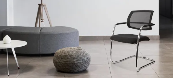 ALBA konferenčná stolička OLYMP cantilever sieť