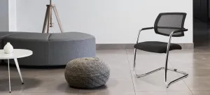 ALBA konferenčná stolička OLYMP cantilever sieť