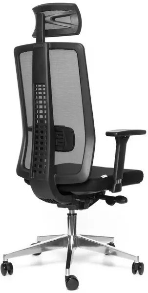 SEGO kancelárska stolička Spirit čierna, ergonomické, 8 hodín denne