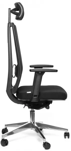 SEGO kancelárska stolička Spirit čierna, ergonomické, 8 hodín denne