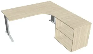 HOBIS kancelársky stôl FLEX FE 1800 60 H L