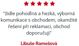 MERCURY kancelárska stolička Alberta biela