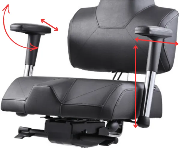 Zdravotná ergonomická stolička Therapia Energy+