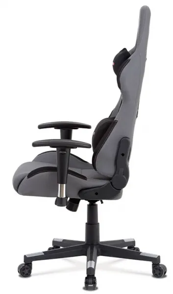 AUTRONIC kancelárska stolička ERacer KA-F05 šedá