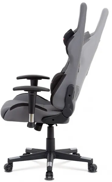 AUTRONIC kancelárska stolička ERacer KA-F05 šedá