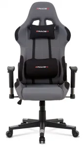 AUTRONIC kancelárska stolička ERacer KA-F05 šedá
