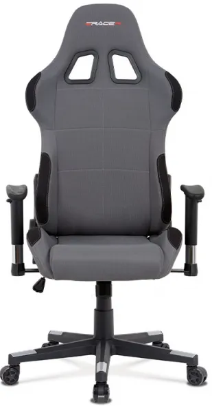 AUTRONIC kancelárska stolička ERacer KA-F05 šedá