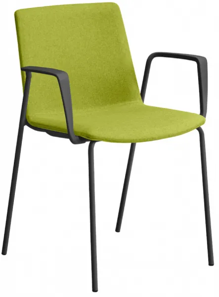 LD SEATING Konferenčná stolička SKY FRESH 055-N4/BR-N1, čierne područky_