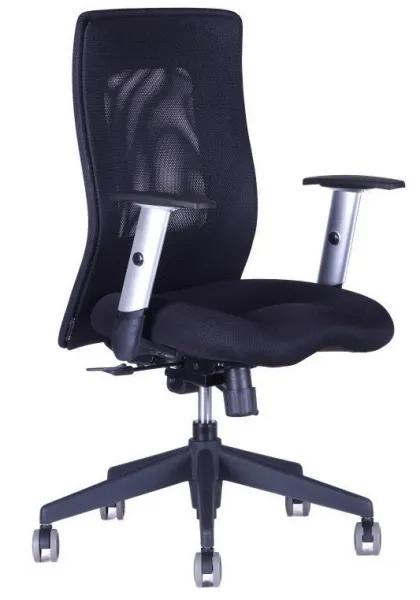 OFFICE PRO kancelárska stolička CALYPSO XL bez opierky hlavy, čierna