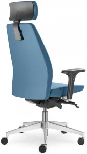LD SEATING Kancelárska stolička ALVA 330-BL-SYS