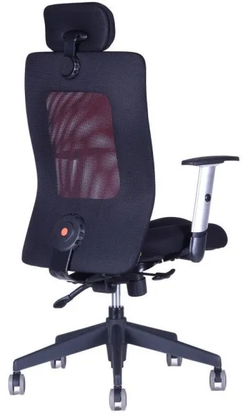 OFFICE PRO kancelárska stolička CALYPSO XL s opierkou hlavy P4, červená
