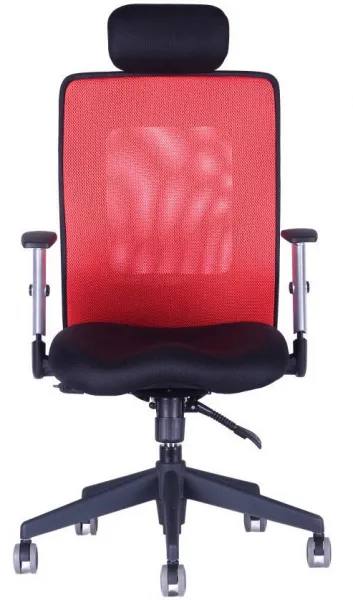 OFFICE PRO kancelárska stolička CALYPSO XL s opierkou hlavy P4, červená
