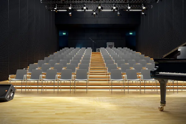 LD SEATING Konferenčná stolička SKY FRESH 055-N4/BR-N1, čierne područky_