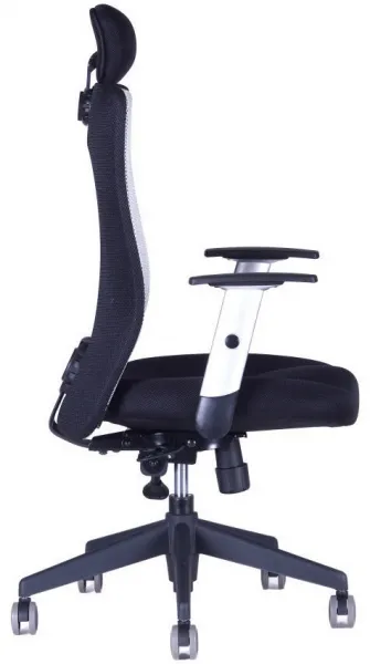 OFFICE PRO kancelárska stolička CALYPSO XL s opierkou hlavy P4, šedá