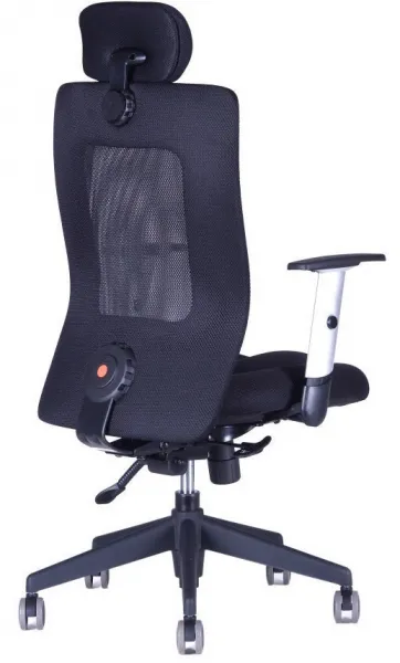 OFFICE PRO kancelárska stolička CALYPSO XL s opierkou hlavy P4, šedá