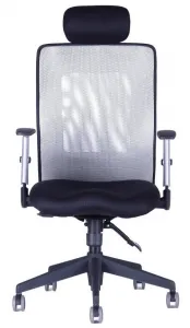 OFFICE PRO kancelárska stolička CALYPSO XL s opierkou hlavy P4, šedá