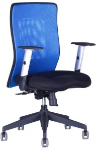 OFFICE PRO Ergonomická kancelárska stolička CALYPSO XL bez opierky hlavy, modrá