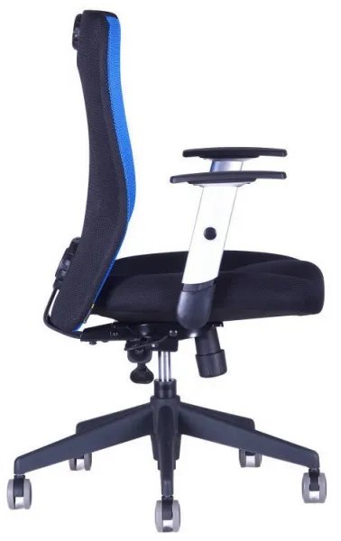 OFFICE PRO Ergonomická kancelárska stolička CALYPSO XL bez opierky hlavy, modrá