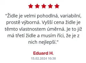 SEGO kancelárska stolička Spirit white