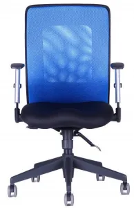 OFFICE PRO Ergonomická kancelárska stolička CALYPSO XL bez opierky hlavy, modrá
